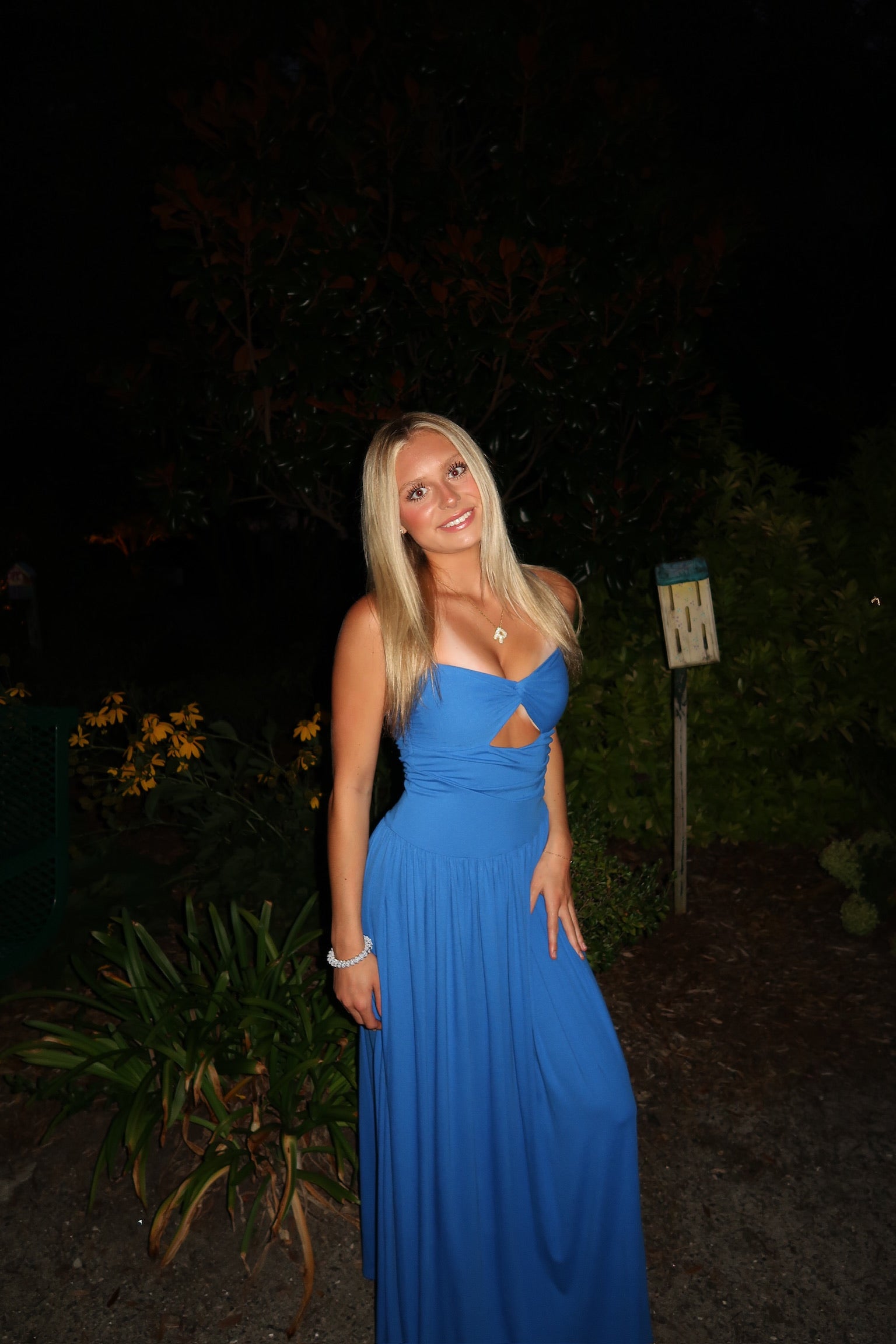 Libertine maxi dress - cobalt