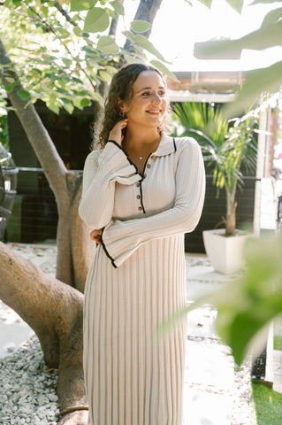 Abigail Smocked Waist Maxi