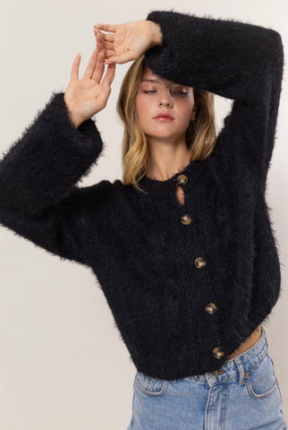 Mikey Faux Leather Oversize Bomber Jacket