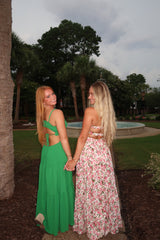 Jade Woven Sun Dress