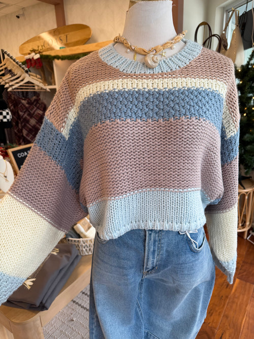 Chesapeake Knit Crop Sweater