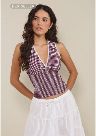Miranda strapless top