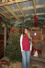 Jolly sleeveless sweater top