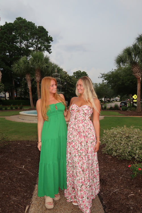 Jade Woven Sun Dress