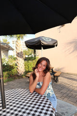 Heather strapless ruched top