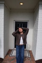 Renee Relaxed Button-Up Cardigan