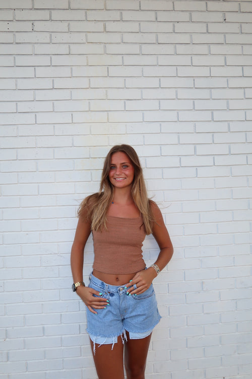Isola Marled Sweater Rib Tank