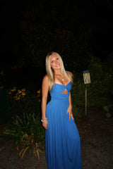 Libertine maxi dress - cobalt