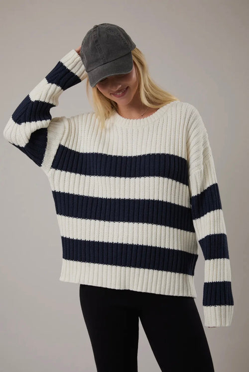 Nantucket Striped Sweater