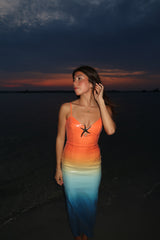 Benito Midi Dress - Ombre
