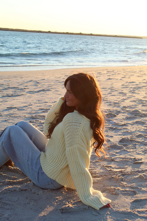 Ocean City Boat Neck Sweater