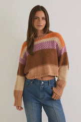 Le Lis crop sweater