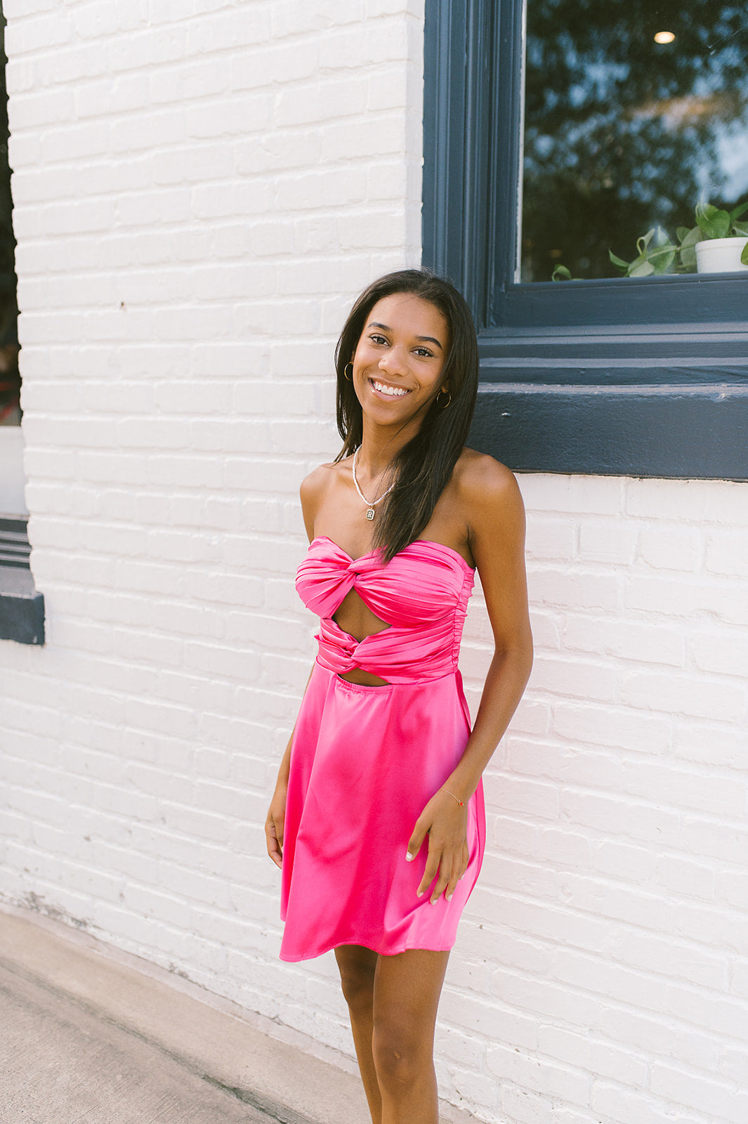 Mich fuchsia mini dress Coast Boutique Mich fuchsia mini dress Coast Boutique